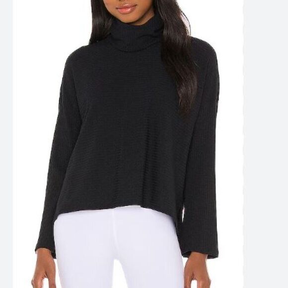 Free People FP Movement Top Ribbed Can't Handle This Turtleneck Shirt Sz XS NWT - Picture 3 of 11